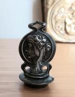 Art Nouveau Antieke Silver Bottle Stopper, Ophalen