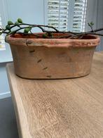 Grote Frans brocante schaal uit Zuid-Frankrijk gemerkt, Antiek en Kunst, Ophalen of Verzenden