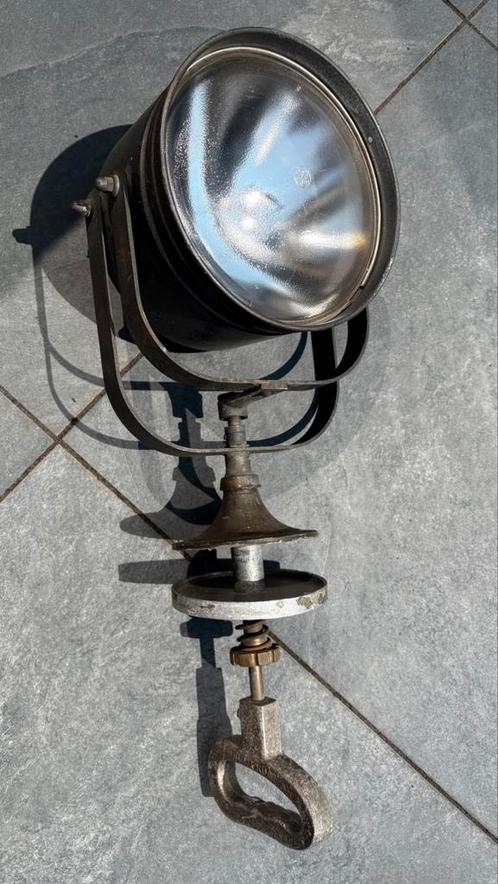 GE schijnwerper zoeklamp schip/voertuig – Rotterdam gemerkt, Verzamelen, Scheepvaart, Gebruikt, Motorboot, Ophalen of Verzenden
