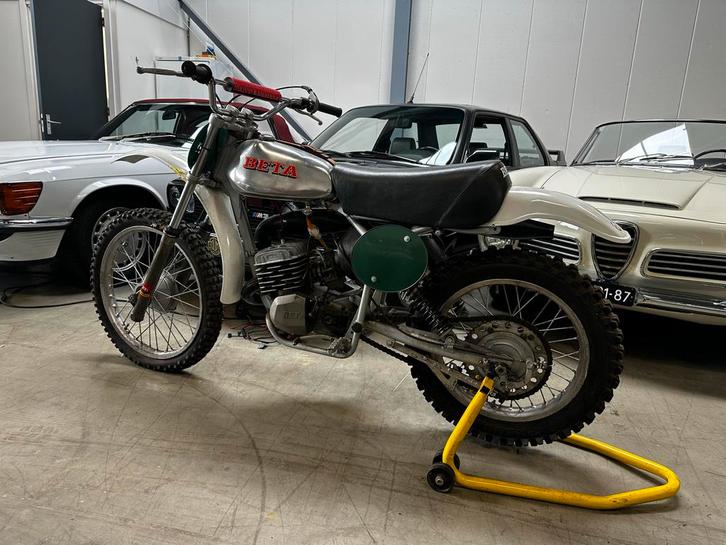 BETA 250cc 1976 - Steve McQueen, Motoren, Motoren | Oldtimers, Crossmotor, meer dan 35 kW, 1 cilinder, Minimaal motorrijbewijs A1
