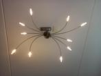 Mooie rvs lamp, Huis en Inrichting, Lampen | Plafondlampen, Ophalen, Zo goed als nieuw, Metaal