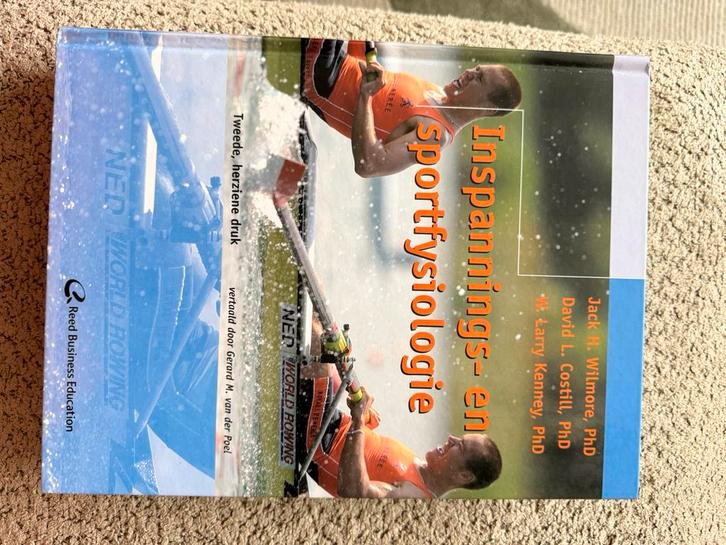 Inspannings en sportfysiologie, Boeken, Studieboeken en Cursussen, Zo goed als nieuw, Ophalen of Verzenden