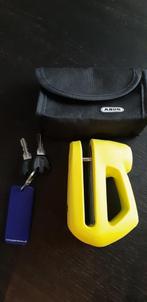 Schijfremslot Abus, Fietsen en Brommers, Brommers | Toebehoren, Ophalen of Verzenden, Zo goed als nieuw, Slot, Abus