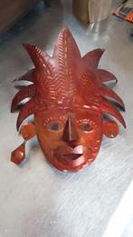 Masker van blik, Ophalen of Verzenden, Gebruikt