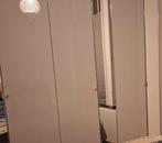 3x ikea pax kasten lichtgrijs met spiegeldeur, Ophalen of Verzenden, Zo goed als nieuw