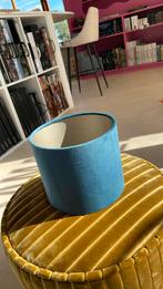 Lampenkap blauw, Blauw, Rond, Ophalen of Verzenden, Zo goed als nieuw