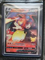 Pokemon Lance's Charizard V SWSH 133 Promo 25th Anniversary, Ophalen of Verzenden, Zo goed als nieuw, Losse kaart, Foil