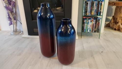 Mooie Set Vazen! Rood/Blauw! NIEUW! Van 69 voor 29 euro!, Huis en Inrichting, Woonaccessoires | Vazen, Nieuw, Overige kleuren