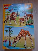 Grote Lego 3 in 1 set Giraffe, Kinderen en Baby's, Speelgoed | Duplo en Lego, Ophalen of Verzenden, Zo goed als nieuw, Complete set