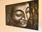 Boeddha schilderij 150X100 cm nieuwstaat, Ophalen, 125 cm of meer, Zo goed als nieuw, Schilderij