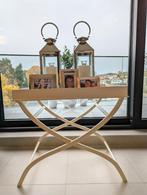 Off White side table, Ophalen of Verzenden, Zo goed als nieuw, 25 tot 50 cm, Rechthoekig