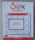 nieuw sizzix clearlits 7 verschillende , 3 voor 10 euro excl, Ophalen of Verzenden, Nieuw, Frame of Mal, Sizzix