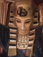 Beeld /lamp ( vintage) , groot 1,84m , mooi, egyptisch godin, Antiek en Kunst, Ophalen