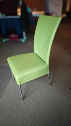 4 Eetkamerstoelen - Lime & Oranje - Heerlijk Zitten!, Huis en Inrichting, Stoelen, Ophalen, Overige kleuren, Vier