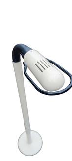 Vintage space age tube lamp 1970s, Ophalen, P, P, P