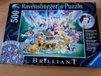 Disney puzzel 500 stukjes. Brilliant. Ravensburger, Hobby en Vrije tijd, Denksport en Puzzels, Ophalen of Verzenden, Zo goed als nieuw