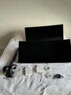 SET 2x LG 38WN95C-W Curved Monitor + Neomounts  + BenQ LIGHT, Computers en Software, Monitoren, Gaming, IPS, Curved, Ophalen of Verzenden