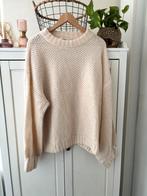 MSCH mohair mix oversized trui maat M/L, Kleding | Dames, Truien en Vesten, Msch Copenhagen, Beige, Maat 42/44 (L), Ophalen of Verzenden