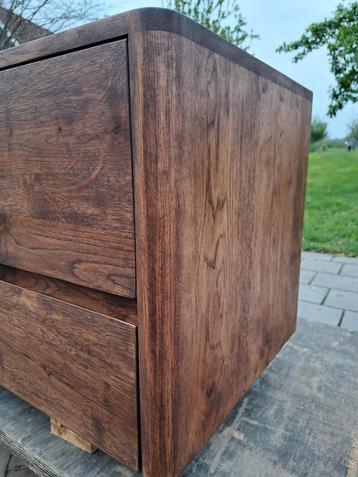 Badmeubel massief eiken met ronde hoeken  1200 mm beschikbaar voor biedingen