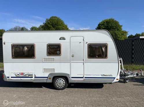 Dethleffs Camper 460 DB EF2 incl Voortent en Mover, Caravans en Kamperen, Caravans, Bedrijf, 750 - 1000 kg, Dethleffs, 6 tot 7 meter