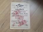 1948 De opmars Propaganda Blad van de KVP, Verzenden, 1940 tot 1960, Nederland, Krant