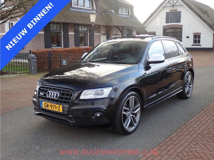 Audi SQ5 3.0TDI QUATTRO ACC/PANO/21''/TREKHAAK/CAMERA/B&O/KE, Auto's, Audi, Bedrijf, Te koop, SQ5, 4x4, ABS, Achteruitrijcamera