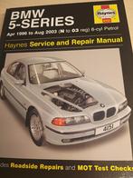 Haynes VRAAGBAAK BMW 5 serie BMW e39 hardcover 6 cilinders, Auto diversen, Handleidingen en Instructieboekjes, Ophalen of Verzenden
