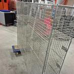 20 vaks metalen kooien hokken aaneengesloten 152x31x136 cm, Ophalen, Gebruikt, X, X