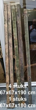 tuinpalen, betonmatten, erfafscheiding, Ophalen, Gebruikt, Minder dan 180 cm, Overige typen