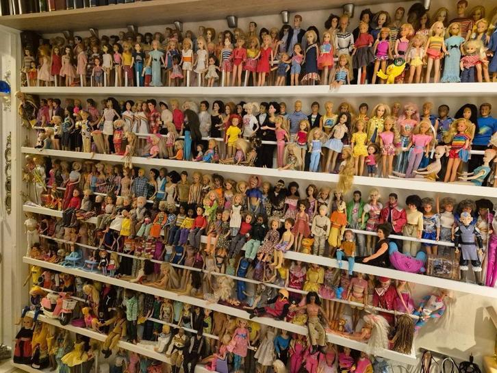 super grote Barbie verzameling, Kinderen en Baby's, Speelgoed | Poppen, Gebruikt, Barbie, Ophalen