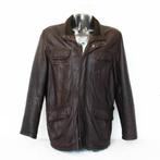 Mooie Soepele Leren Di Biagi Heren Jas* (Maat 56) € 165,-, Kleding | Heren, Jassen | Winter, Bruin, Maat 56/58 (XL), Ophalen of Verzenden