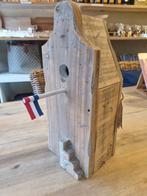 Vogelhuisje met trapgevel - Uniek en handgemaakt, Ophalen of Verzenden, Nieuw