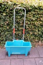 Gardena strooiwagen - Zout, kunstmest, kalk - 25 liter, Ophalen, Zo goed als nieuw, Overige soorten, Gardena
