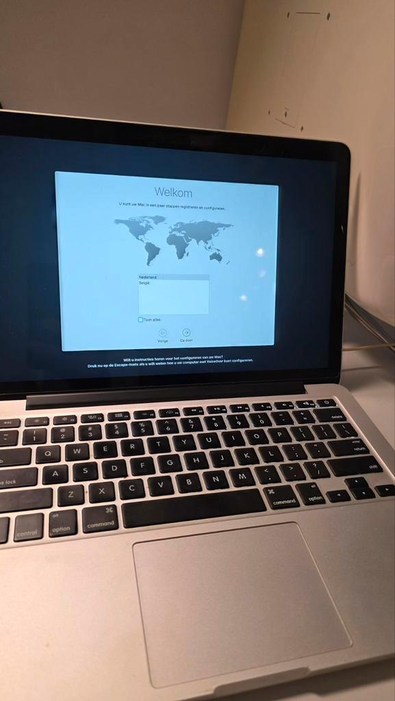 MacBook Pro - incl. oplader, Computers en Software, Apple Macbooks, Gebruikt, MacBook Pro, 13 inch, 2 tot 3 Ghz, Qwerty, Ophalen