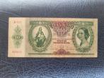 Hongarije 10 Pengo 1936 gebruik, Ophalen of Verzenden, Los biljet