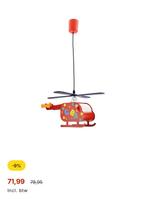 Hanglamp helikopter HUMBERT, Ophalen of Verzenden, Zo goed als nieuw, Lamp