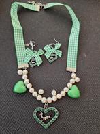 Oktoberfeest schmuck ketting oorbellen dirndl, Ophalen, Zo goed als nieuw, Overige materialen