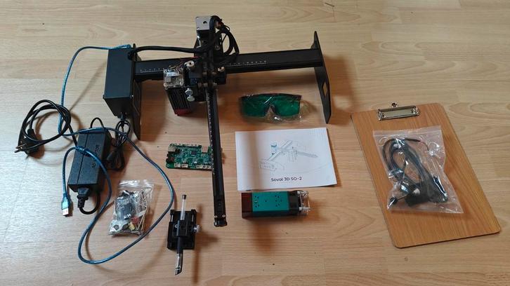 Sovol S0-2 Laser Graveermachine - 10W & 5W, Computers en Software, 3D-printerbenodigheden, Ophalen of Verzenden