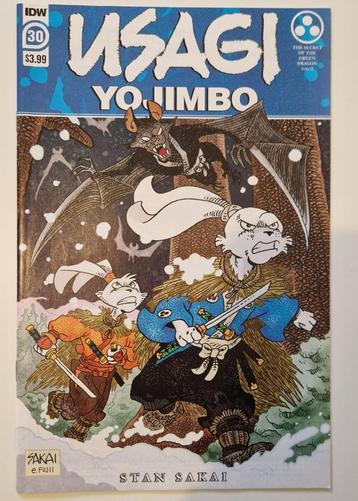 Usagi Yojimbo comic IDW nr 30 Stan Sakai fullcolor beschikbaar voor biedingen