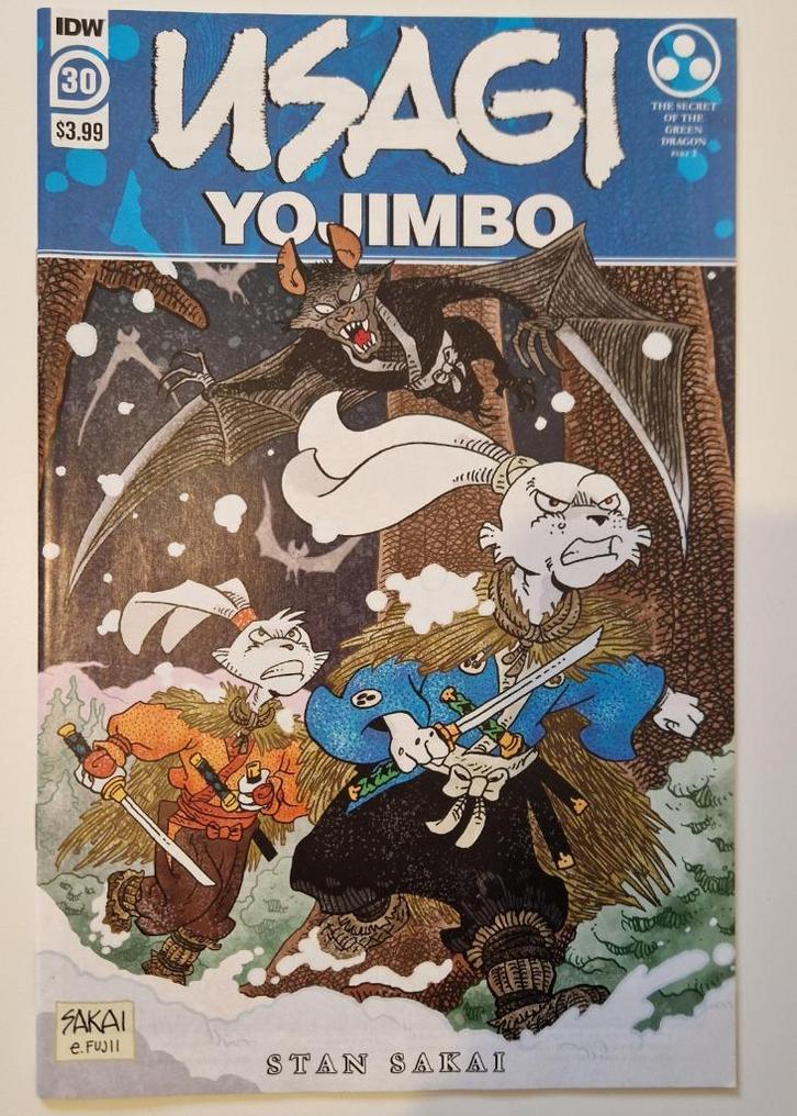 Usagi Yojimbo comic IDW nr 30 Stan Sakai fullcolor, Boeken, Strips | Comics, Zo goed als nieuw, Eén comic, Europa, Ophalen of Verzenden