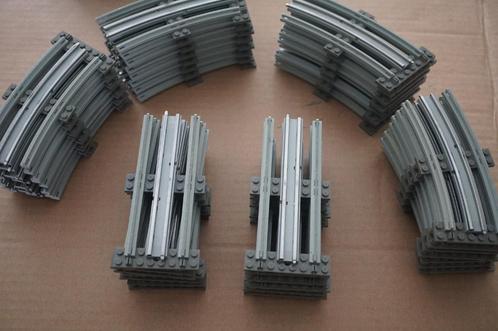 Lego trein 12 volt trein rails gebogen en recht, Kinderen en Baby's, Speelgoed | Duplo en Lego, Gebruikt, Lego, Complete set, Verzenden