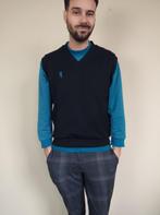 Vintage spencer - zwart - M/medium - 48/M/medium, Kleding | Heren, Truien en Vesten, Maat 48/50 (M), Zwart, Vintage, Ophalen of Verzenden