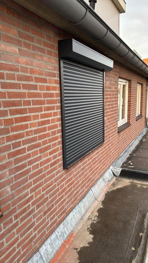 rolluik elektrisch antraciet nieuw 3 stuks, Doe-het-zelf en Verbouw, Rolluiken, Nieuw, 150 tot 200 cm, 100 tot 150 cm, Grijs, Elektrische bediening