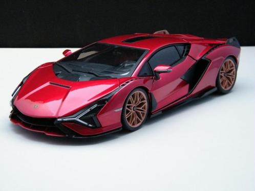 modelauto Lamborghini Sian FKP37 – Bburago 1:18, Hobby en Vrije tijd, Modelauto's | 1:18, Nieuw, Auto, Bburago, Ophalen of Verzenden
