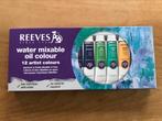 Reeves 12 kleuren olieverf nieuw in verpakking, Hobby en Vrije tijd, Schilderen, Ophalen of Verzenden, Nieuw