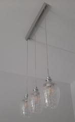 Hanglamp kristal, Ophalen, 50 tot 75 cm, Glas, Zo goed als nieuw