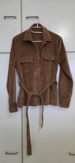 bruine corduroy blouse, Maat 38/40 (M), Bruin, Ophalen of Verzenden, Onbekend