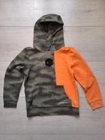 Vingino oranje/groen/zwarte hoodie (NIEUW), Verzenden, Nieuw, Maat 152