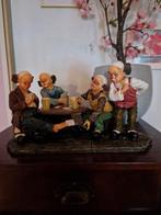 Beeld (vals)spelende clowns, Ophalen of Verzenden