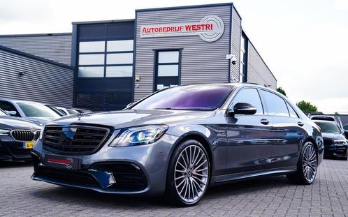 Mercedes-Benz S-klasse AMG 63 4Matic+ Lang Premium Plus | Bu, Auto's, Mercedes-Benz, Bedrijf, Te koop, S-Klasse, 4x4, ABS, Achteruitrijcamera